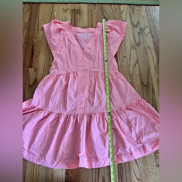 Vineyard Vines X-Small Sophie Harbor Tiered Ruffle-Sleeve Performance Dress - Picture 5 of 11